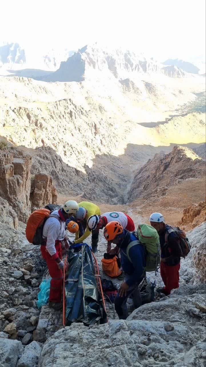 پیکر کوهنورد یزدی به یزد منتقل شد