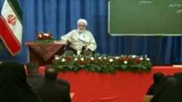 فیلم/ درس یک سیب زمینی فروش به استاد قرائتی