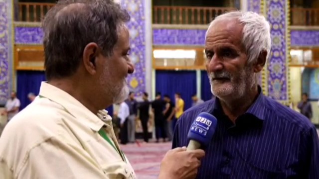 فیلم| یکی از مردمانی که در انتخابات شرکت کرد در مورد آخرین خواسته اش گفت