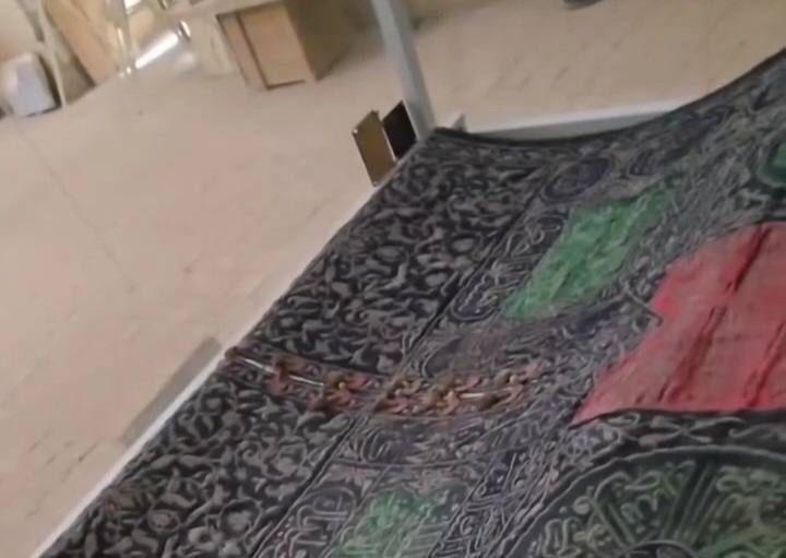 فیلم| ورود دادستانی یزد به موضوع نگهداری تنها پرده خانه خدا در موزه مسجدجامع