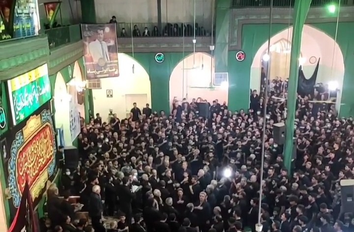 عزاداری باشکوه و جنجالی هیئت فهادان یزد